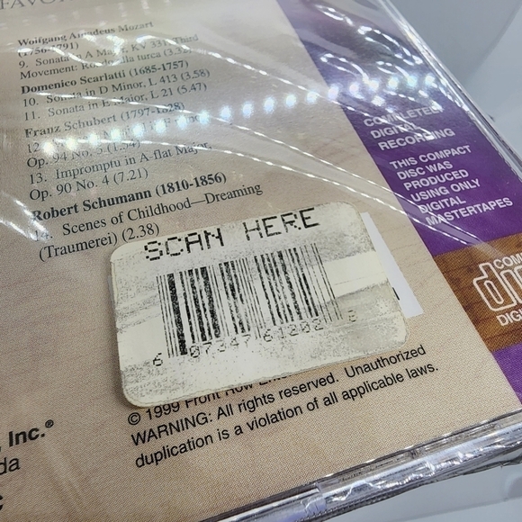 NOS Millennium Classical Music Piano Chopin Shubert Beethoven 14 tracks - Picture 4 of 5